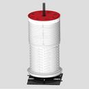 HoldRite&trade; White Polypropylene and Thermoplastic Firestop Sleeve 