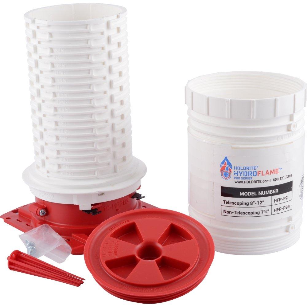 HoldRite&trade; White Polypropylene and Thermoplastic Firestop Sleeve 