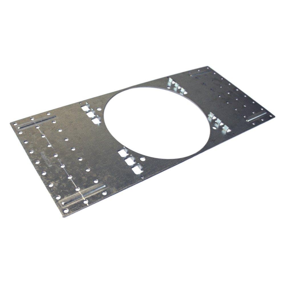 HoldRite&trade; Silver 14 in. Steel Deck Plate 