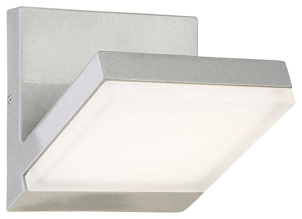 George Kovacs Silver Dust 6 in. 22W 1-Light Wall Mount LED Outdoor Wall Sconce 