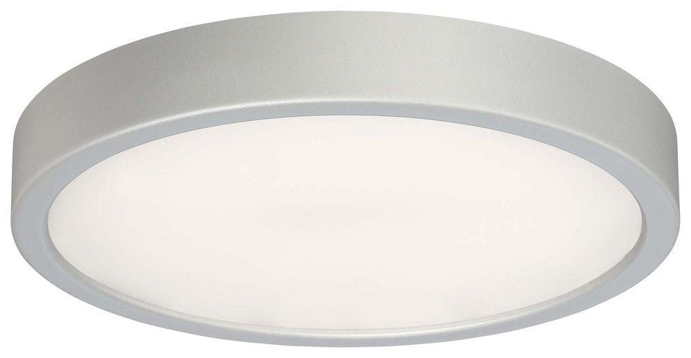 George Kovacs Silver 25W 1-Light Flushmount Ceiling Fixture 