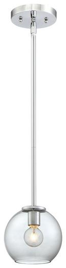 George Kovacs Polished Chrome 60W 1-Light Mini Pendant 
