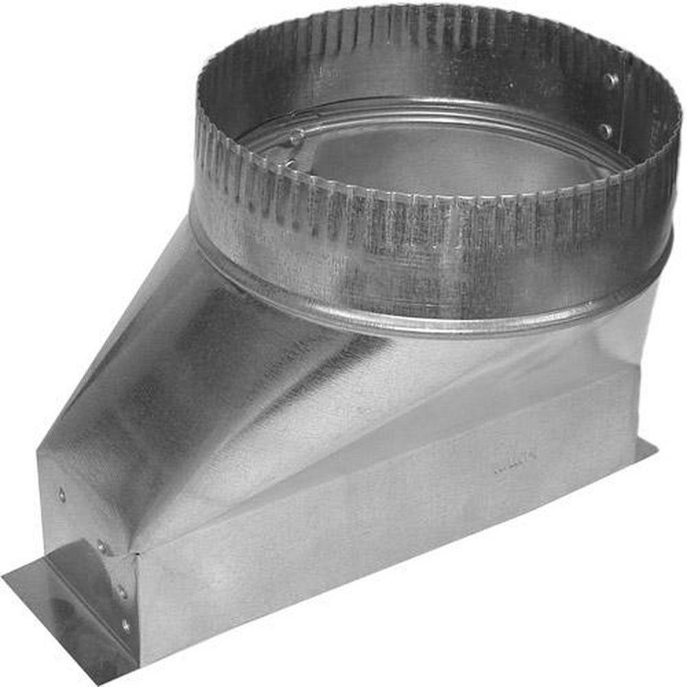 Deflecto Silver 10 in. Transition 