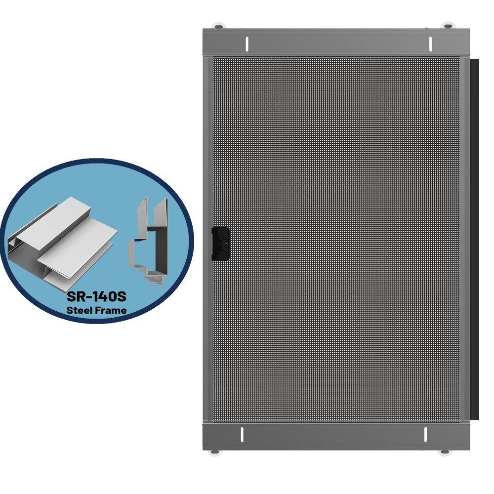 The RiteScreen Company Grey Screen Door 