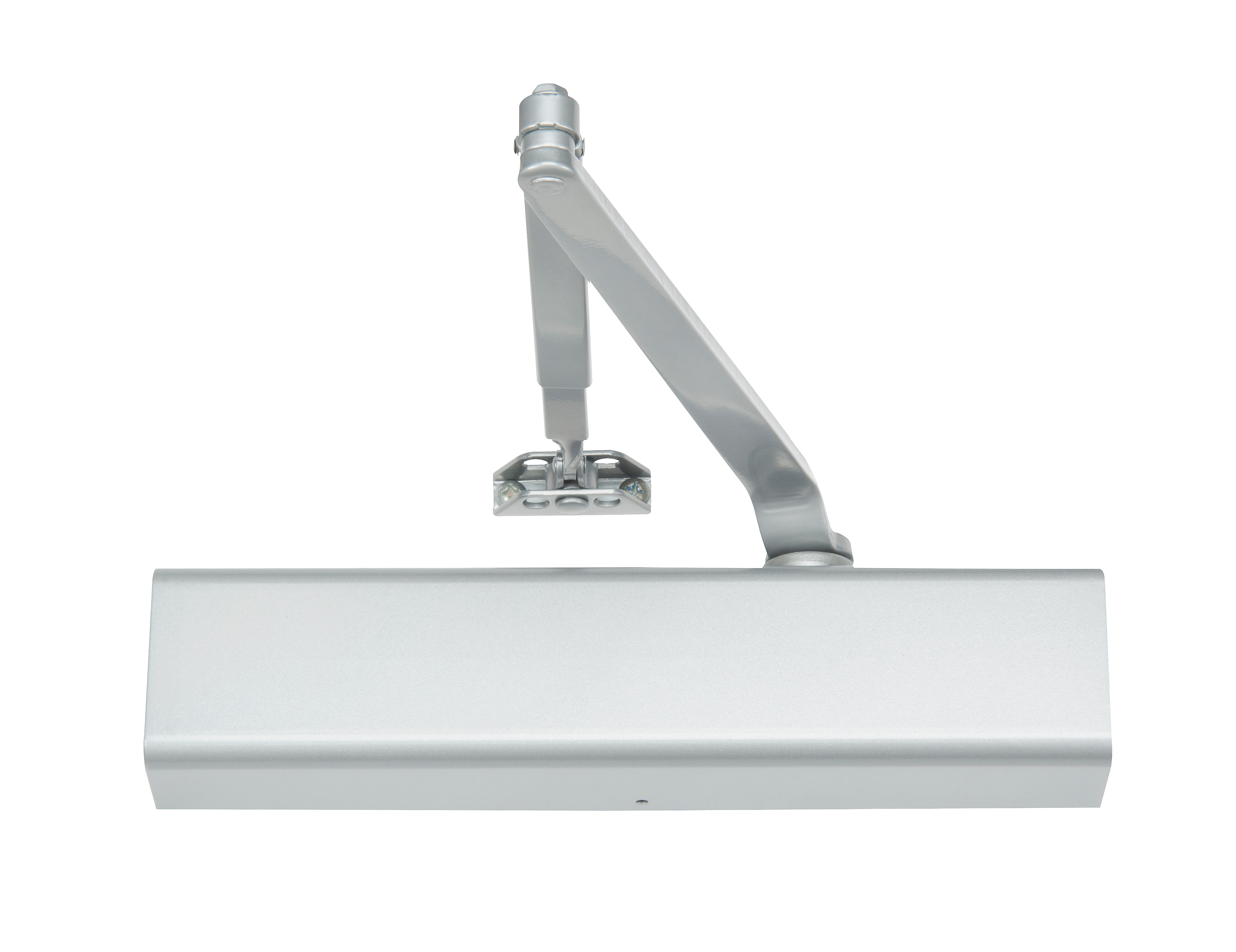 Norton Door Controls Aluminum 8500 Series Door Closer, Cast Aluminum Body, Adjustable Size 1-6, Full Cover Tri-Styled Pack by Norton Door Controls 