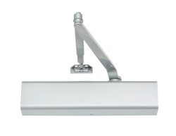 8500 Series Door Closer, Cast Aluminum Body, Adjustable Size 1-6, Full Cover Tri-Styled Pack, Aluminum Finish by Norton Door Controls