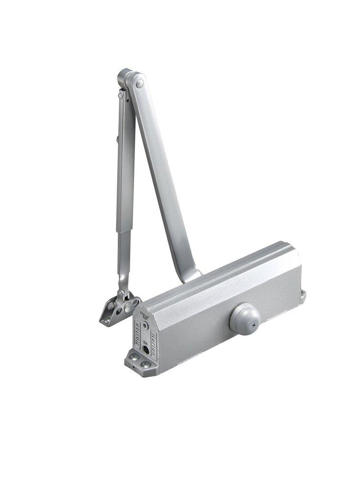 Norton Door Controls Aluminum 1600 Series Door Closer, Cast Aluminum Body, Size 4 