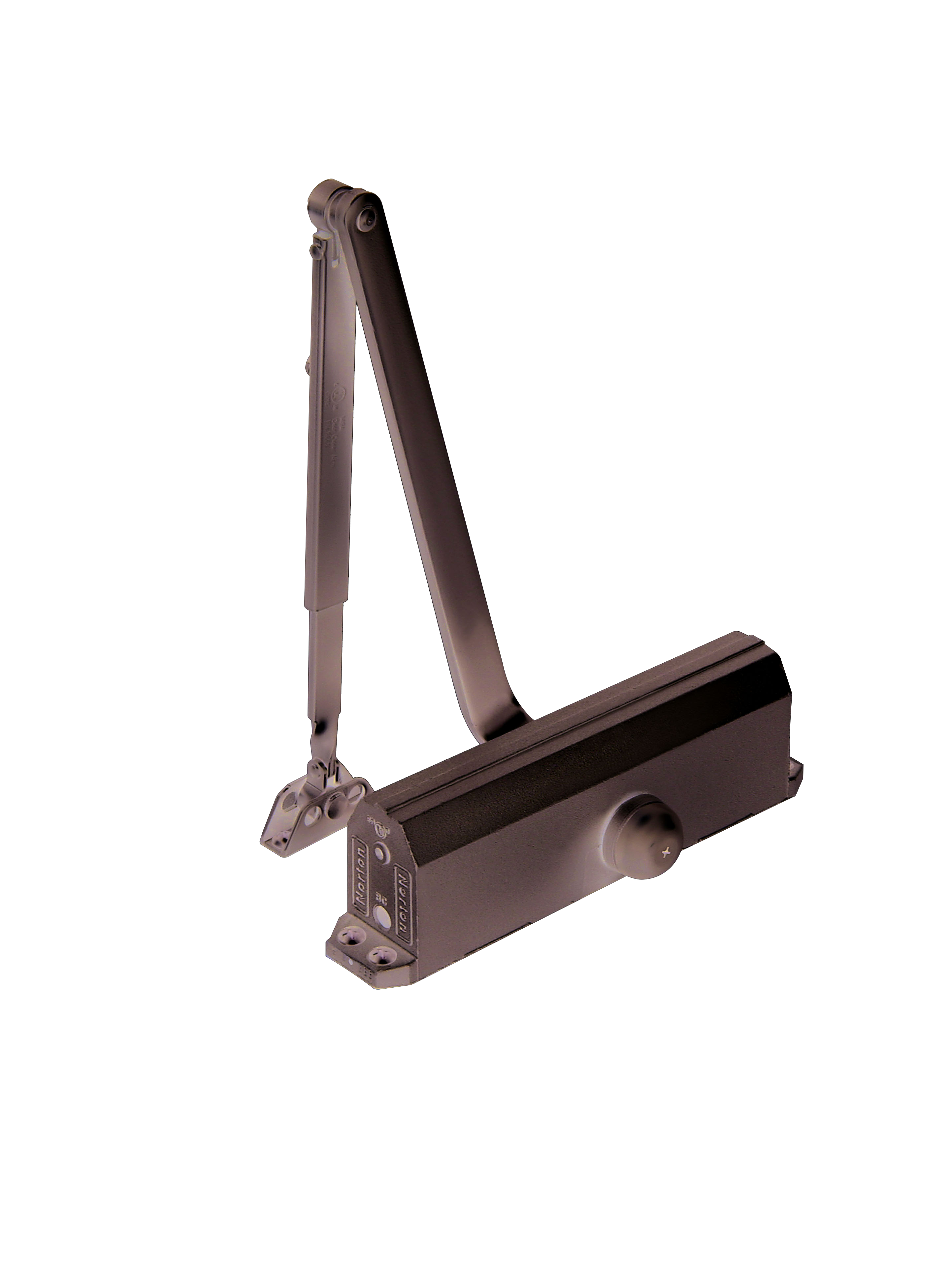Norton Door Controls Aluminum 1600 Series Door Closer, Cast Aluminum Body, Size 4 