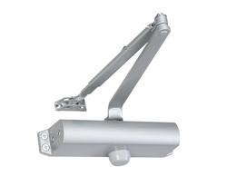 160 Series Door Closer, Cast Aluminum Body, Size 4, Aluminum Finish