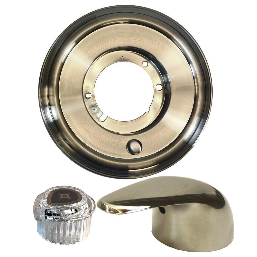 Jones Stephens Brushed Nickel Stainless Steel Trim Kit 