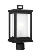 Generation Lighting Textured Black 75W 1-Light Medium E-26 Incandescent Outdoor Post Lantern 