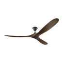 Visual Comfort & Co. Fan Matte Black 26W 3-Blade Ceiling Fan 