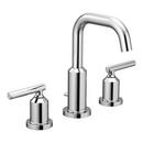 Two Handle Widespread Bathroom Sink Faucet in Chrome