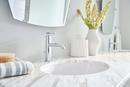 Moen Chrome Single Handle Monoblock Bathroom Sink Faucet 