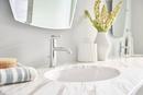 Moen Chrome Single Handle Monoblock Bathroom Sink Faucet 