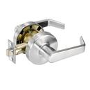 Yale Security Satin Chrome Cylindrical Passage Lever Lockset 