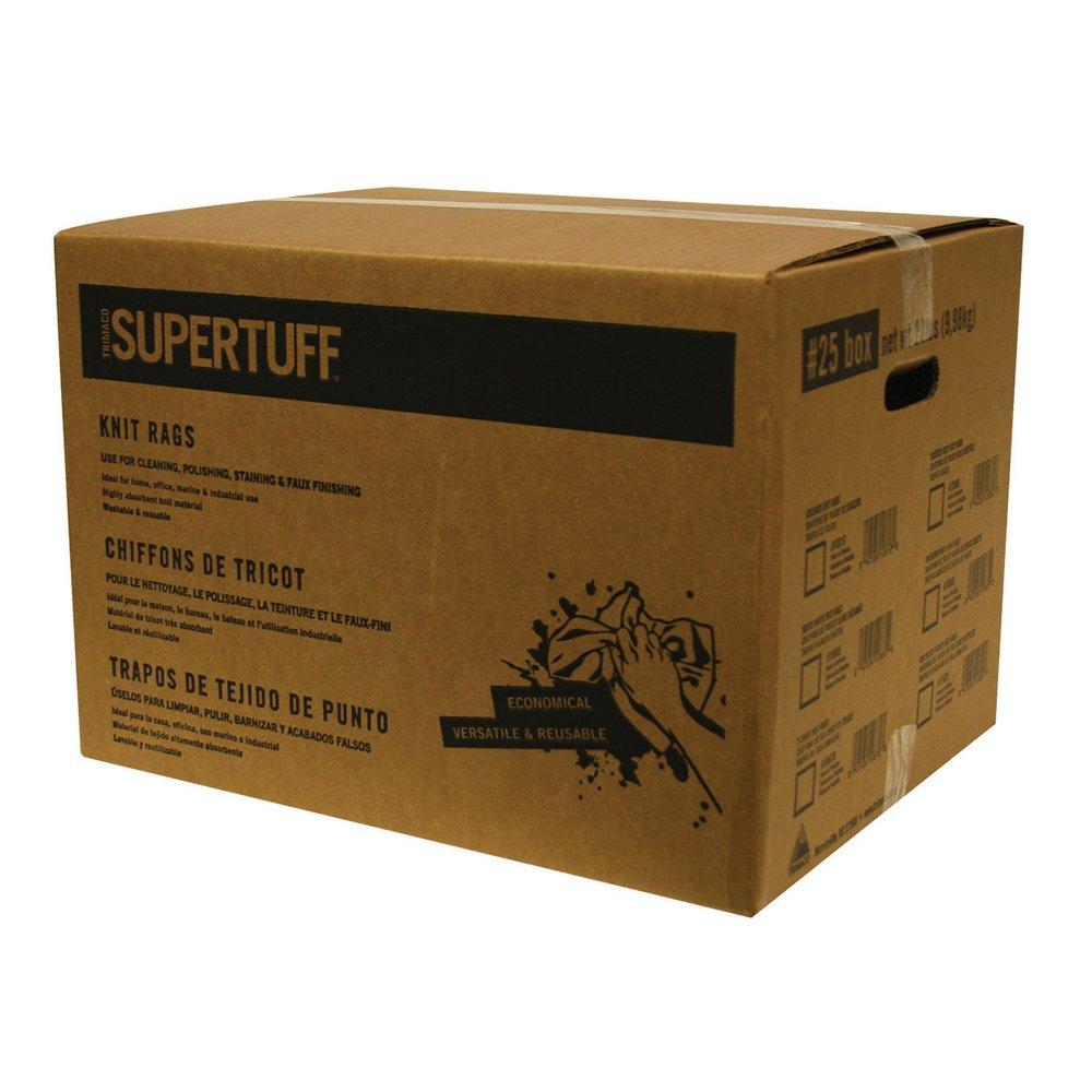 Trimaco White 25 lb. Cotton Knit Rag 