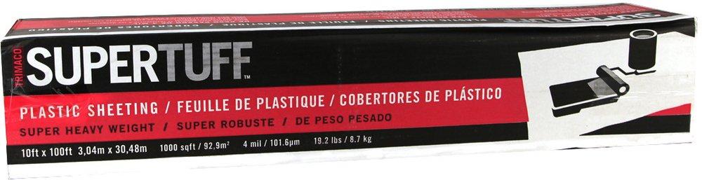 Trimaco Clear Plastic Drop Cloth and Plastic Drop Cloth in Clear 