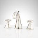 Signature Hardware Polished Nickel Two Handle Bathroom Sink Faucet 