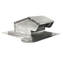 10 in. Galvanized Roof Vent with Damper