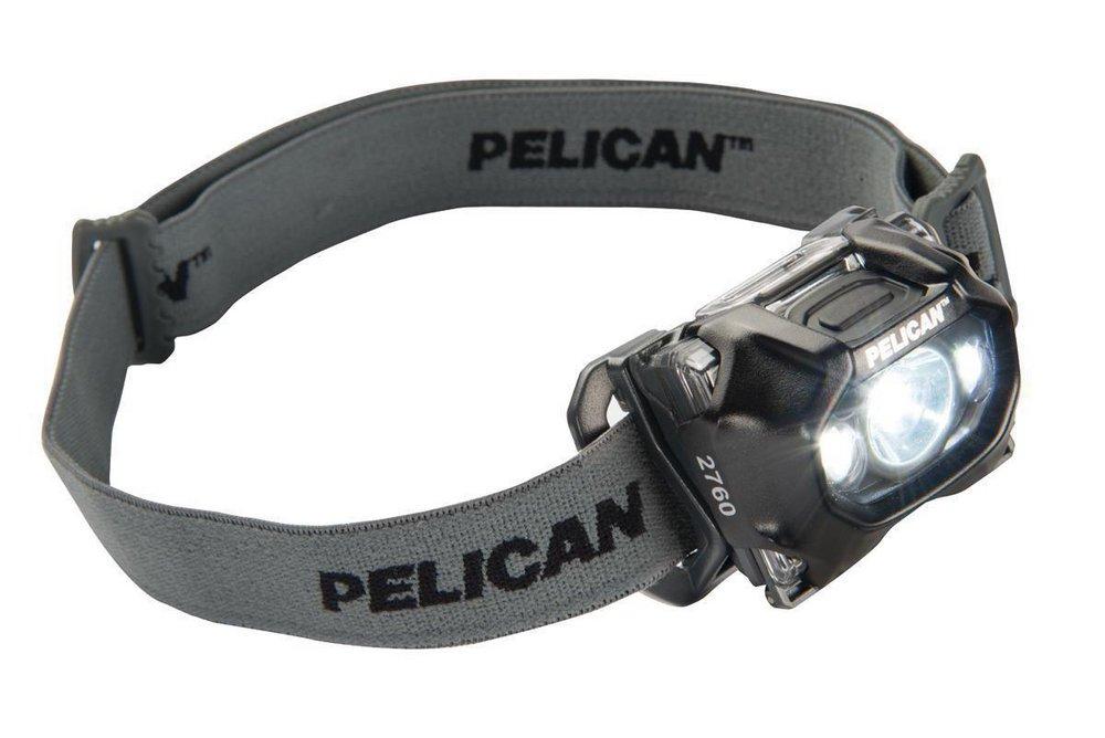 Pelican Translucent Red 204 Lumen LED Headlamp with Battery 