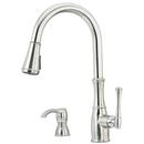 Pfister Stainless Steel Single Handle Pull Down Kitchen Faucet 