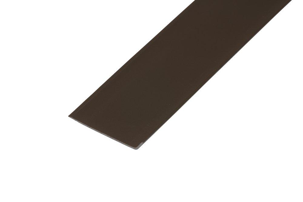Roppe Corporation Brown 120 ft. x 4 in. Vinyl Laminate Dryback Wall Cove Base 