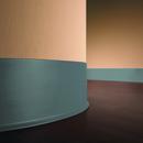 Roppe Corporation Dark Grey 4 ft. x 4 in. Vinyl Laminate Dryback Wall Cove Base (Case of 16) 