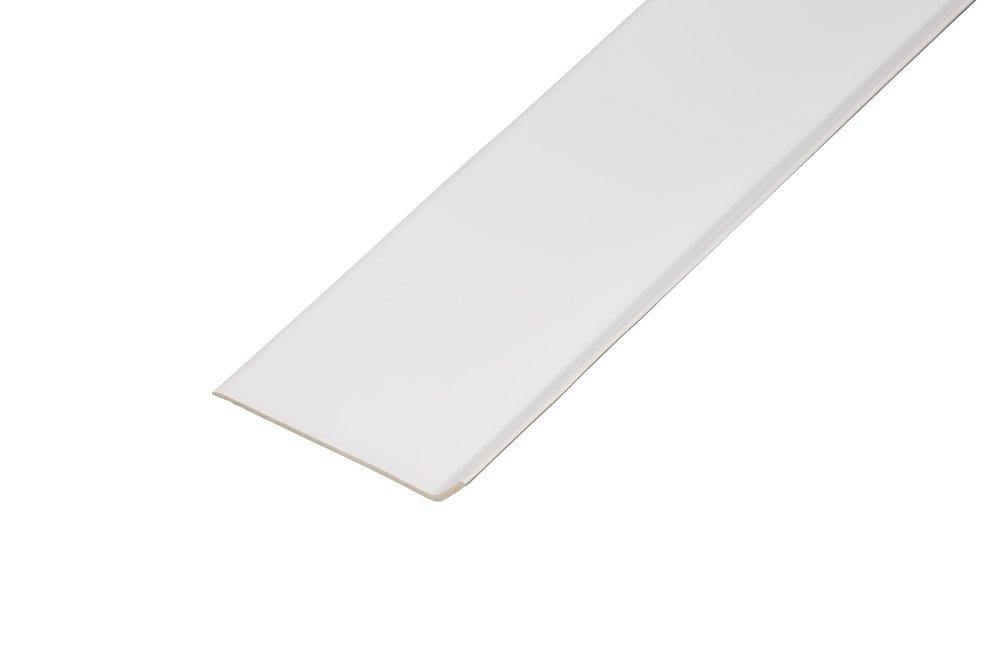 Roppe Corporation Snow 4 ft. x 4 in. Vinyl Laminate Dryback Wall Cove Base (Case of 16) 