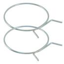 EASTMAN&reg; Silver 4 in Dryer Vent Clamp 