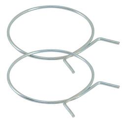 4 in Dryer Vent Clamp in Silver