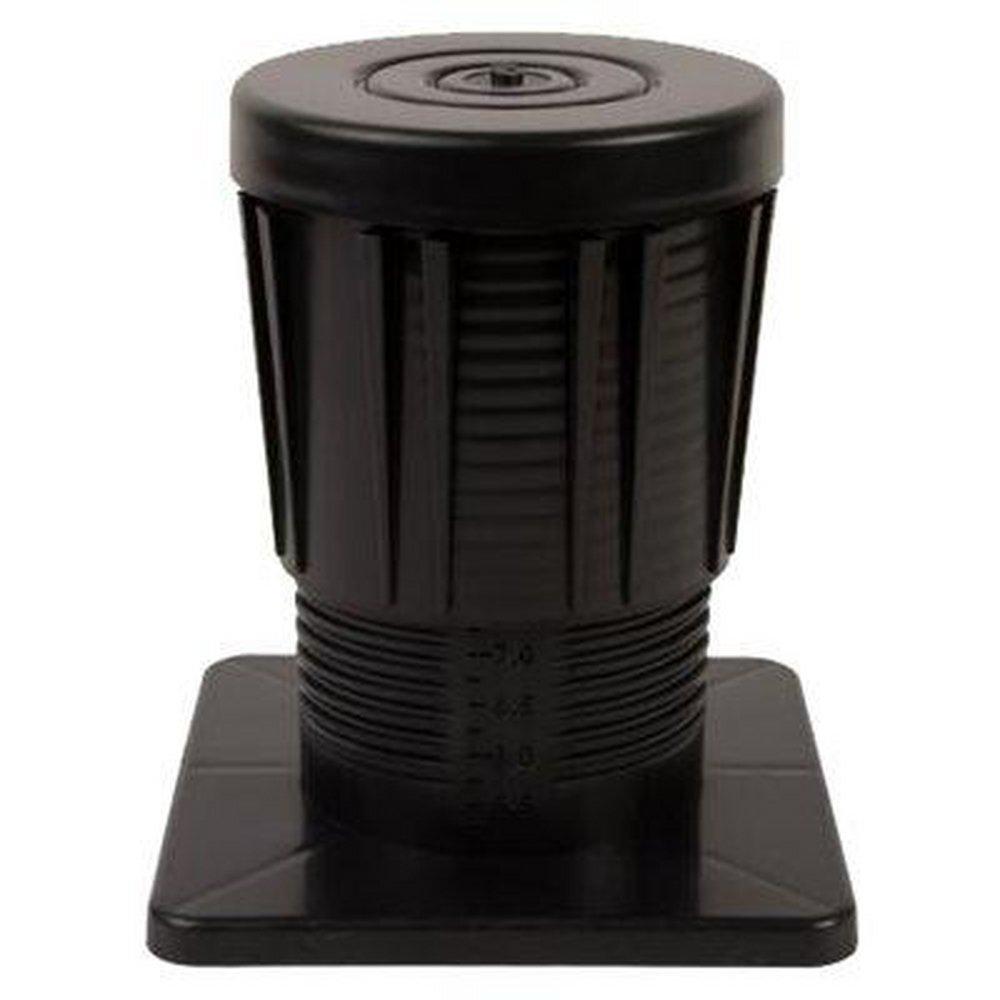 Service First Black Support Riser Plastic 