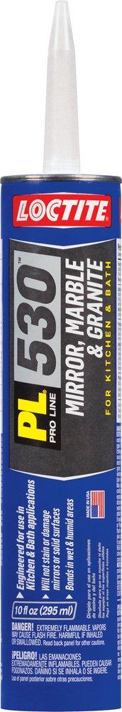 LOCTITE&reg; Light Tan Mirror, Marble and Granite Adhesive 