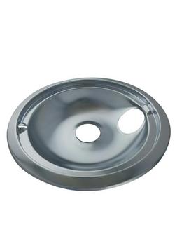 8 in. Drip Pan Bowl, Chrome, 6-Pack