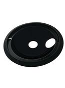 8 in. Drip Bowl for General Electric in Black (Pack of 6)
