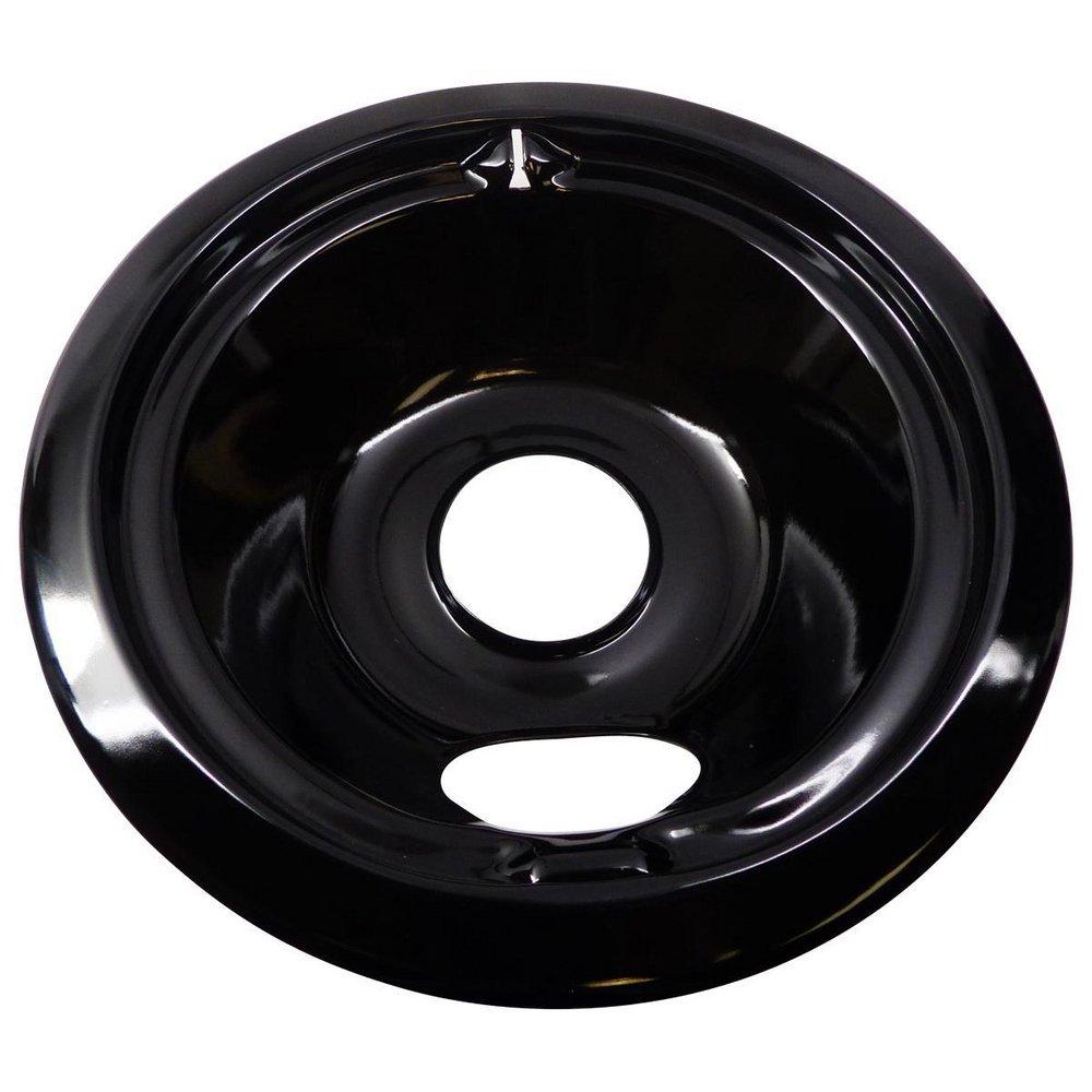 PROSELECT&reg; Black Drip Bowl for General Electric in Black (Pack of 6) 