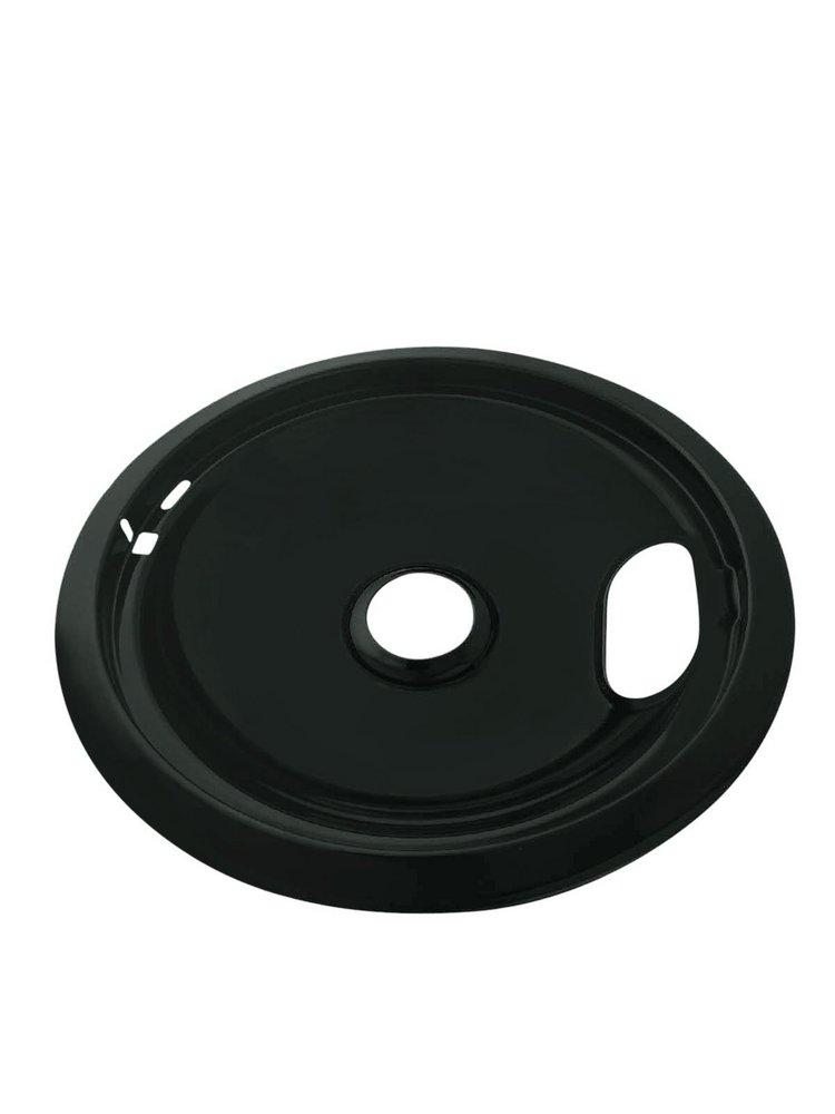 PROSELECT&reg; Black Porcelain Oven Drip Pan for Whirlpool in Black (Pack of 6) 