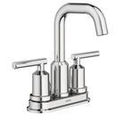 Moen Chrome Two Handle Centerset Bathroom Sink Faucet Lever Handle 