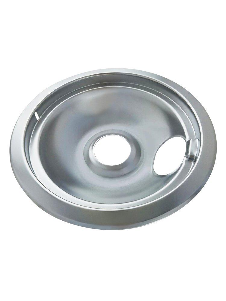 PROSELECT® Polished Chrome Drip Pan Bowl, Chrome, 6-Pack 