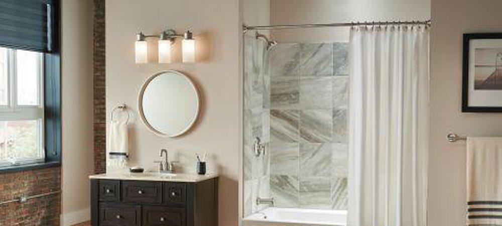 Moen Spot Resist Brushed Nickel Two Handle Centerset Bathroom Sink Faucet Lever Handle 