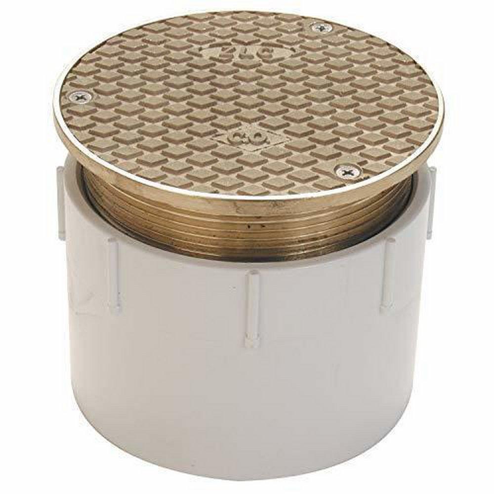 Neenah Foundry 2-1/2 in. Cleanout Ring and Solid Cover 