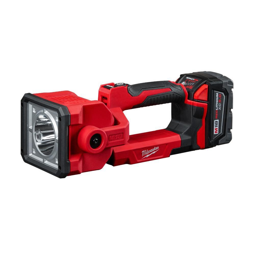 Milwaukee&reg; Red Plastic LED REDLITHIUM&trade; Flashlight 