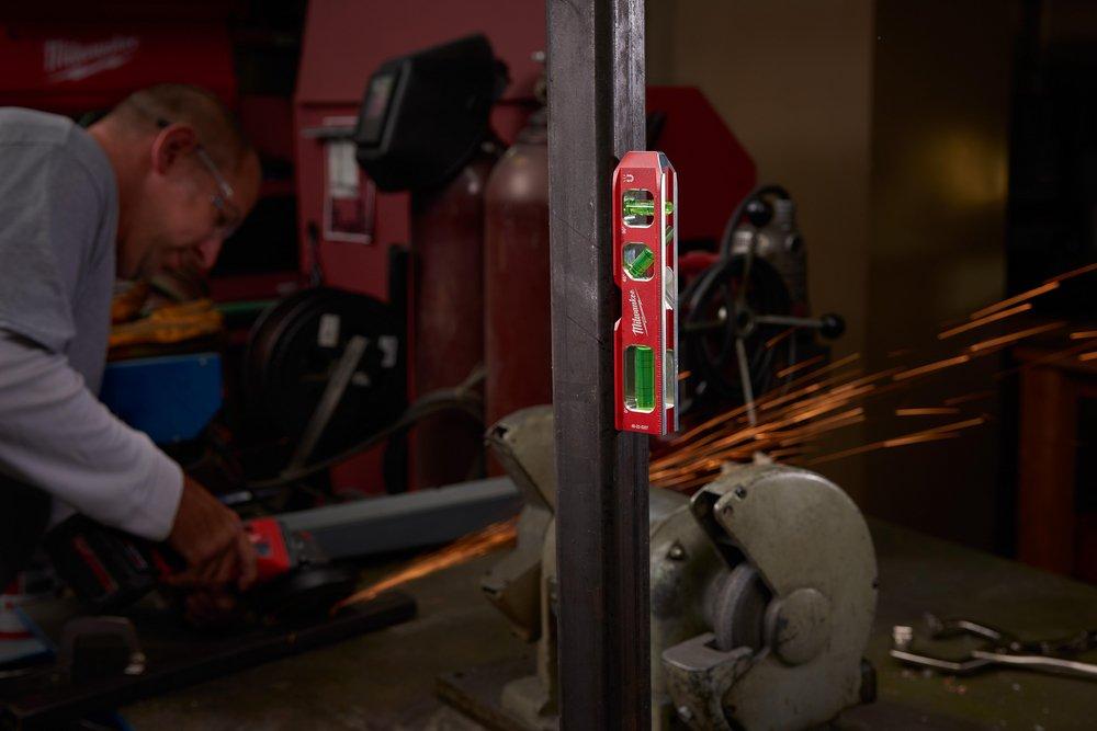 Empire Level Silver COMPACT BILLET TORPEDO LEVEL 