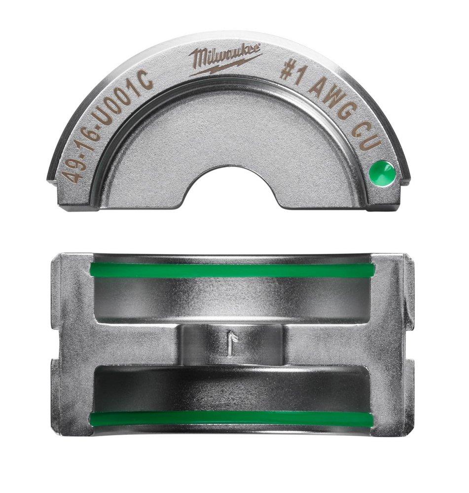 Milwaukee&reg; Silver Copper U Style Die 