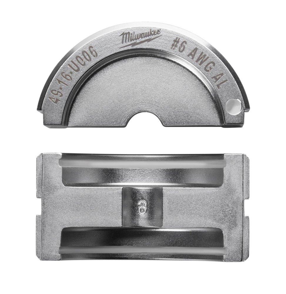 Milwaukee&reg; Silver Aluminum U Style Die 