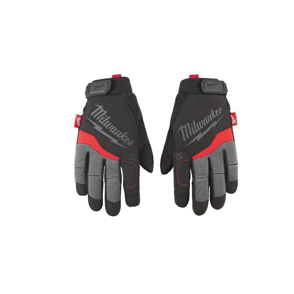 Milwaukee&reg; Black Work Glove in Black with Red 