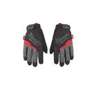 L Size Work Glove in Black with Red