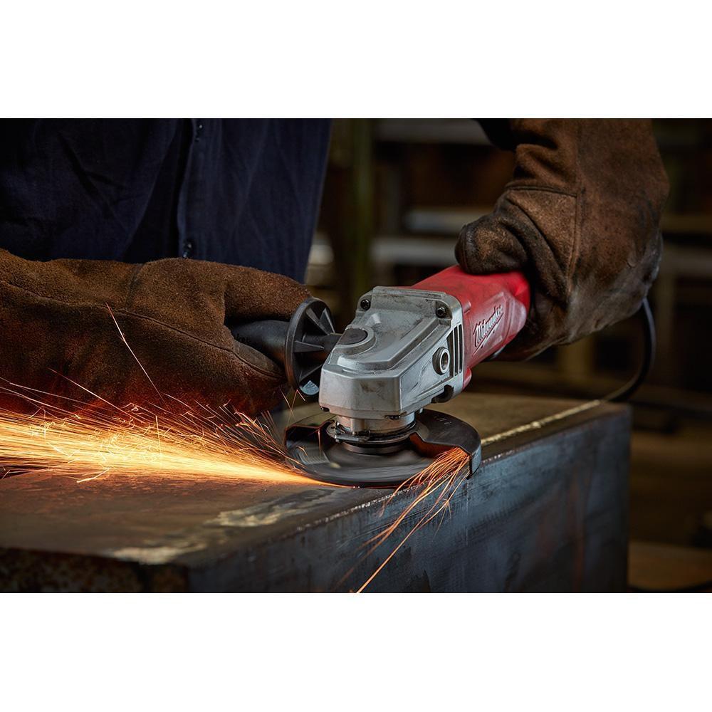 Milwaukee® Red Corded 11 AMP Angle Grinder 