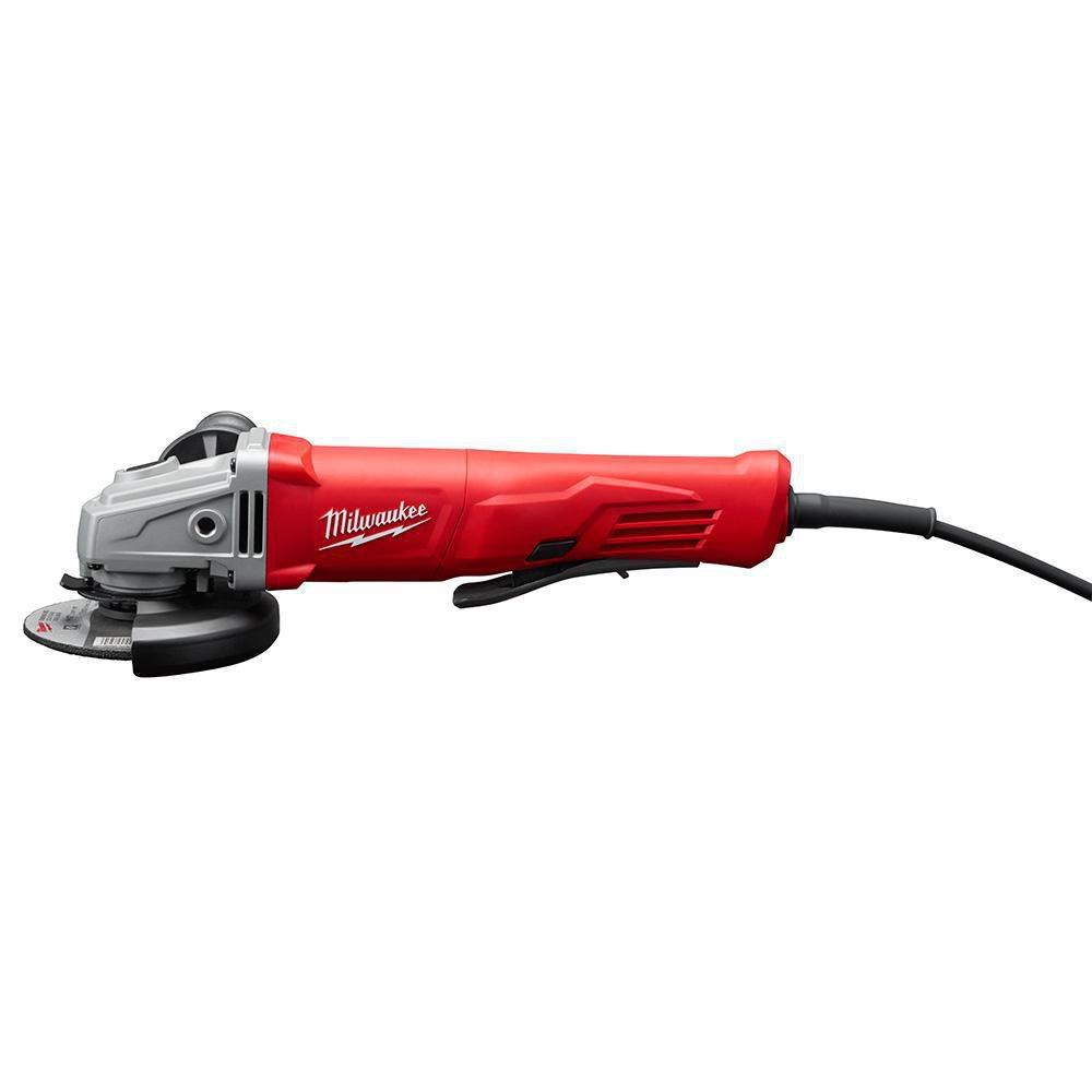 Milwaukee® Red Corded 11 AMP Angle Grinder 