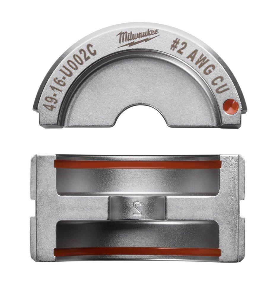 Milwaukee&reg; Silver Copper U Style Die 